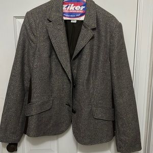 Brown sparkle blazer Liz Claiborne size xl